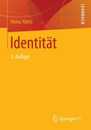 Identität SpringerLink