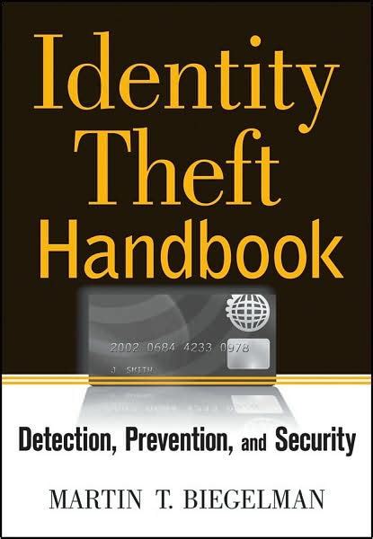 Identity theft handbook by martin t biegelman. - Balancing agility and discipline a guide for the perplexed richard turner.