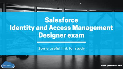 Identity-and-Access-Management-Designer Exam