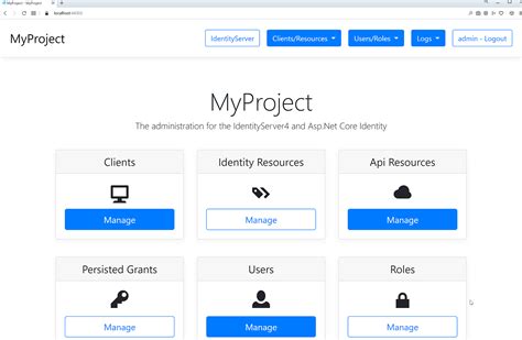 Identityserver4 admin ui free. 1 which supports ASP. Admin#718 Oct 31, 2021 · Visual Studio 2019 Co...