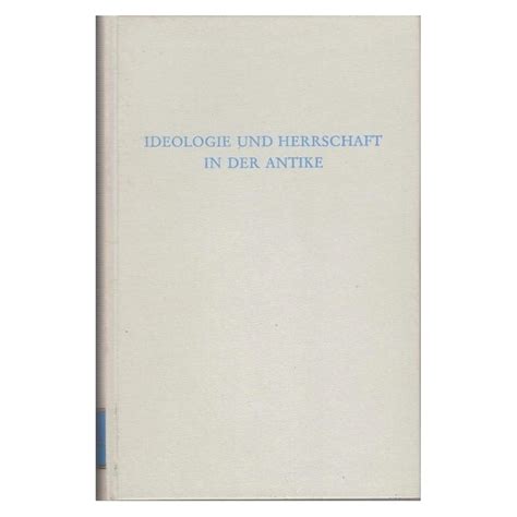 Ideologie und herrschaft in der antike. - Roger black gold cross trainer manual.