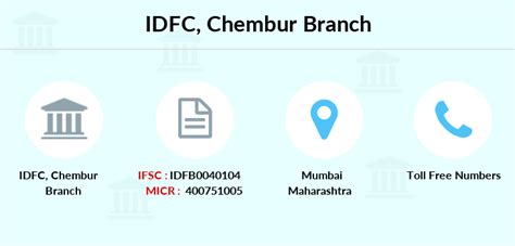 Idfc First Bank Ltd Branch Code 040104 of Chembur Branch …