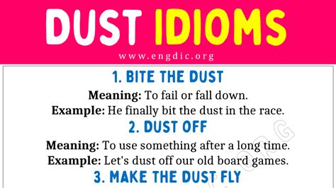 Idioms in dust tracks on a road