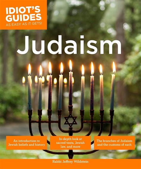 Idiots guides judaism by rabbi jeffrey wildstein. - Microprocessors lab manual vtu ece 6th sem.
