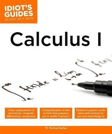 Read Online Idiots Guides Calculus I By Alpha
