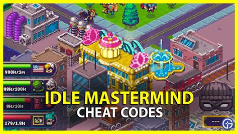 Idle Mastermind Cheat Codes - List of Cheat Codes - MrGuider