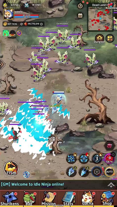 Idle Ninja Online AFK MMORPG APK Download for Android 