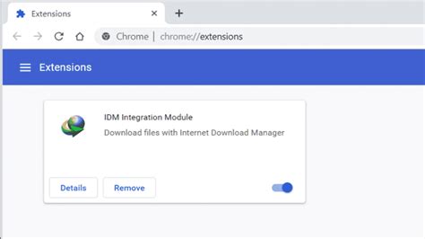 Idm integration module chrome eklentisi