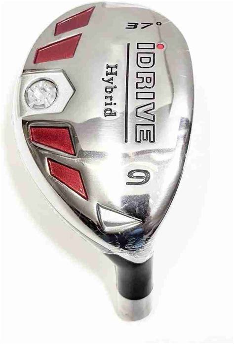 The Integra iDrive Hybrid is a utility/rescue head that features a design that gets the center of gravity lower and farther back. This promotes a higher ball flight and the maximum forgiveness golfers are looking for in their hybrids. This is a great high MOI, easy-launching hybrid design that can be used from the tee, the rough or the fairway.