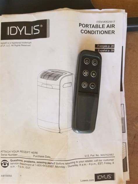 Idylis portable air conditioner instruction manual. - 1986 15hp johnson outboard owners manuals.