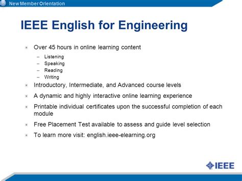 Ieee English For Engineering