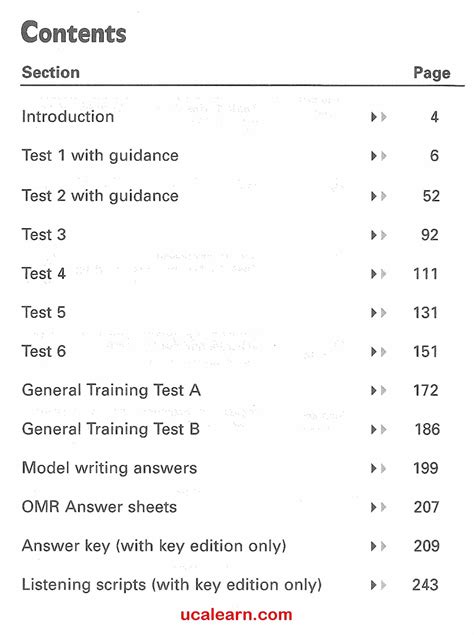 Ielts Practice Tests With Answer Key