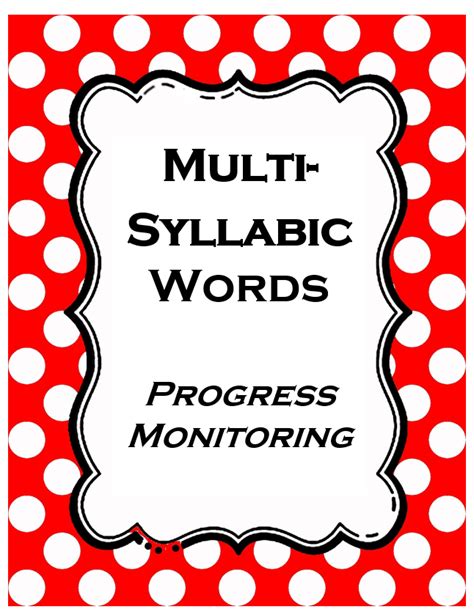 Iep Goals For Decoding Multisyllabic Words Letter Words Unleashed
