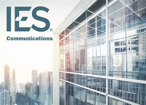 Ies communications. IES About. Our story. Sixty years ago, the roots of IES were planted by a group of small, community-based electrical contractors. Even then, growth was in our DNA. We rapidly expanded our capabilities, geographies and ambitions, growing into IES Holdings, Inc. in 1997. Today we’re an electrical, communications, and infrastructure solutions ... 