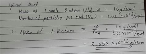 If `16 g` of oxygen contains 1 mole of oxygen atoms ... - YouTube