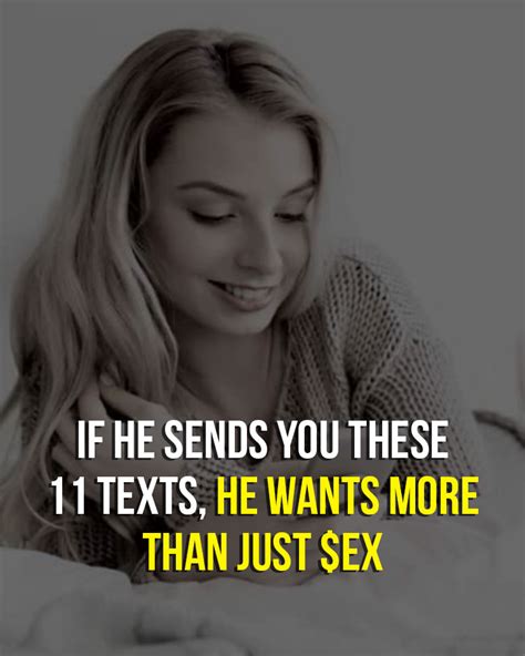 If He Sends You These 13 Texts, He Wants More …