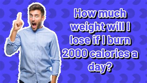 If I burn 2000 calories a day... - MyFitnessPal.com