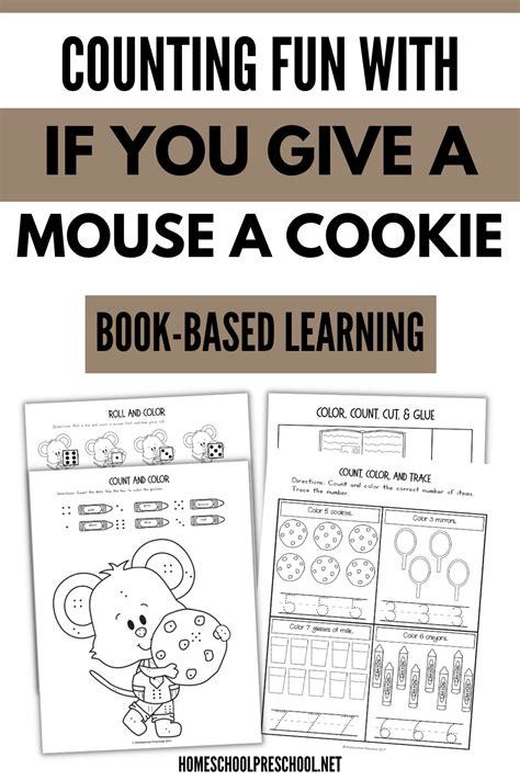 If You Give a Mouse a Cookie Counting Cookies Activity {FREE Printables!} Creative curriculum