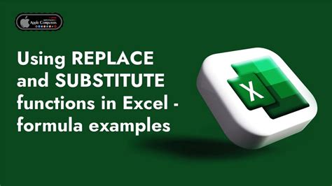 If and substitute formula in excel.  Mar 21, 2023 · The tutorial explains the Excel REPLACE ...