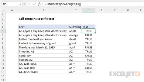If contains text excel.  Explanation The goal is to do something if a cell...