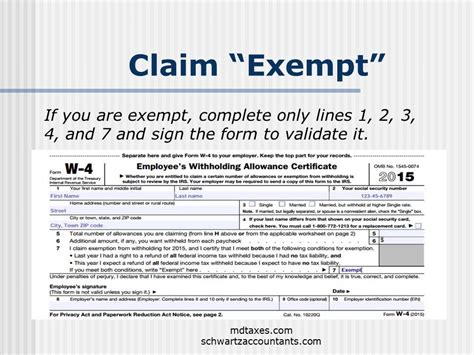 If you claim EXEMPT on your W-4, it means that no taxes 