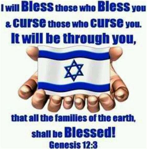 If you bless Israel you will be blessed…is that true?