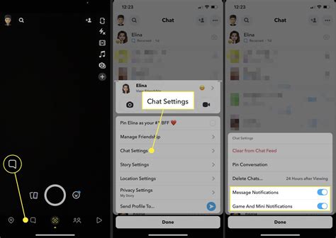 If you click on someone chat on snapchat does it notify them.  To upload vid...