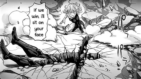 Genos is a man of iron will and sheer commitment, doing everything for so tatsumaki sits on his face.. 