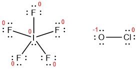 If5 formal charge. A step-by-step explanation of how to draw the IF5 Lewis Structure (Iodine Pentafluoride). Iodine is below Period Two on the periodic table so it can have ... 