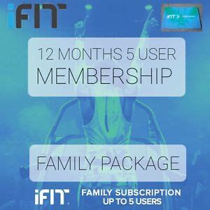 Ifit yearly family membership. 1. iFIT experience shown. WiFi required. Credit Card required for activation. iFIT membership auto-renews for $39/Mo plus tax unless cancelled in advance. New memberships only. † 0% APR for 36 months with Equal Payments: 0% APR from date of eligible purchase until paid in full. Monthly payment is the purchase amount divided by … 