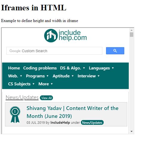 Iframe scroll.  Mar 19, 2013 · Learn how to disable scrolling in HTML iframes using C...