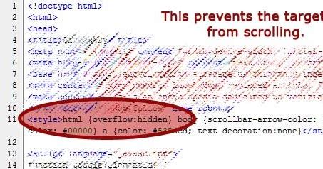 Iframe scrolling deprecated.  Are there any specific settings I should se...