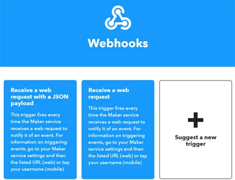 Ifttt webhooks make a web request.  In this example we are going to create a...