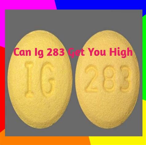 Ig 283 pill get you high. Enter the imprint code that appears on the pill. Example: L484; Select the the pill color (optional). Select the shape (optional). Alternatively, search by drug name or NDC code using the fields above. Tip: Search for the imprint first, then refine by color and/or shape if you have too many results. 