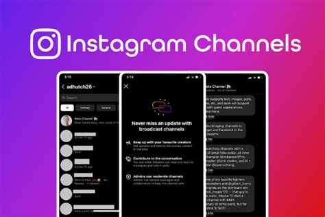 Ig broadcast channel. Want to create a personalised broadcast channel on Instagram?Here's how 👇🏻First, go to messages and create a new message.Then select "create a broadcast ch... 