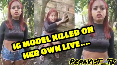 Ig model killed on ig live. Share 151K views 2 years ago #souflotv #drugdealer #drugs A popular IG model was gunned down right before her fans on IG live and in this video we talk about what caused this to happen. We... 