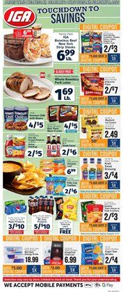 Iga cheraw sc. Check out the flyer with the current sales in IGA in Cheraw - 280 US Hwy 1 S. ⭐ Weekly ads for IGA in Cheraw - 280 US Hwy 1 S. 