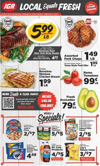 Iga cookeville. Redeem 1,000 Scene+ points for $10 towards your groceries or on amazing rewards with one of our many partners 