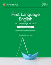 Igcse English Cambridge Language First Coursebook