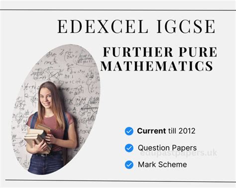 Igcse further maths.  Past exam papers and mark schemes for Edexcel Further P...