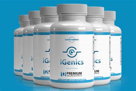 Igenics. iGenics Eye Vitamins is a natural vision health supplement that contains 12 clinically backed nutrients to improve eyesight. It is designed to support healthier vision with a blend of high-quality ... 