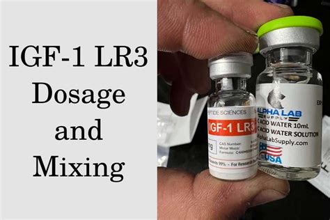 c.) If you want to test GH serum and/or IGF-1 levels while using peptide(s) - follow protocol b.) above. d.) If you want to test IGF-1 levels using IGF-1 LR3, get bloods drawn about 3 hours after injection. IGF-1 LR3 is tricky though. I've …. 