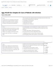 Iggy NCLEX Qs—Chapter 23: Care of Patients with …