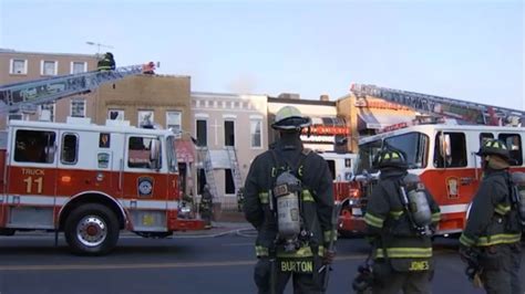 Iglesia y dos edificios se incendian al noroeste de DC