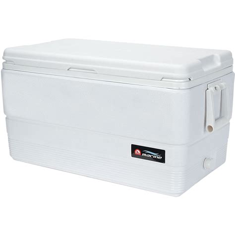 4.5. (725) $129.99. Quarts. 25 52 72. When the outdoors beckon, you need the spacious 52-quart BMX. This rugged cooler has a bold, sturdy construction with best-in-category cooling performance that’ll keep you and your crew happy for days. We crafted every detail to keep up with your adventurous lifestyle. Item #: 00050540.. Igloo 70 quart cooler