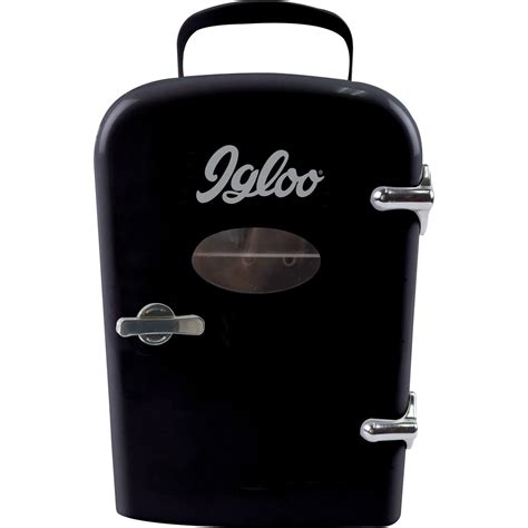 Igloo Portable 6-Can Mini Fridge MIS129C-BLACK, Black Reviews