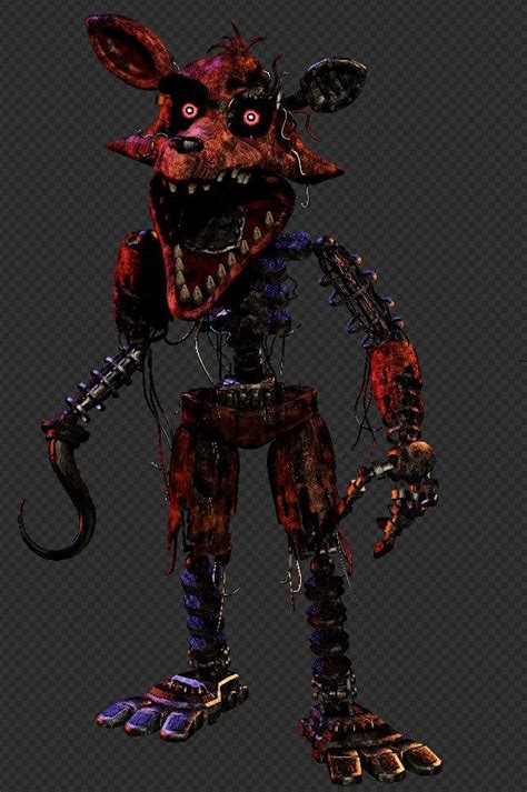 In certain events, they become red, just like Ignited Foxy. She has hollow eye-sockets, similar to Ignited Freddy and Ignited Foxy, with glowing white pupils in each socket. Ignited Chica lacks forearms, similar to Withered Chica from Five Nights at Freddy's 2. Her left arm still has her usual mascot suit on, while her other arm has an exposed .... Ignited foxy