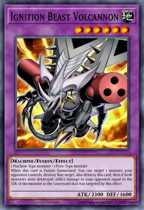 Ignition Beast Volcannon Cách sở hữu lá bài - YGO Việt Nam