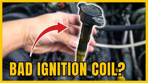 Ignition coil.  Ignition coil in a Ford EcoBoost engine.  A failing coil can cause engine misfi...