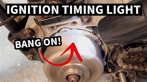 Ignition timing light.  Do you know how a timing Dial in accurate timing with timing light...